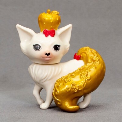 Ever After High Apple White's Pet Snowfox Gala 2.5'' Bobblehead Mattel