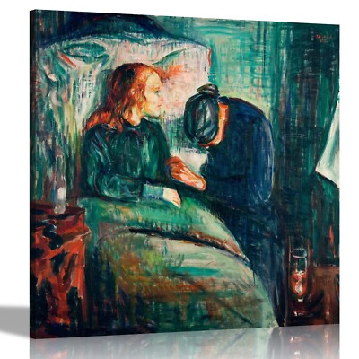 Das kranke Kind Edvard Munch Leinwandbilder Squair Wandbild Bilder zum Aufhängen