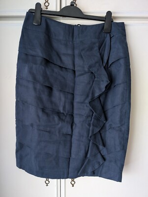 M&S Per Una Women's Navy Blue 24