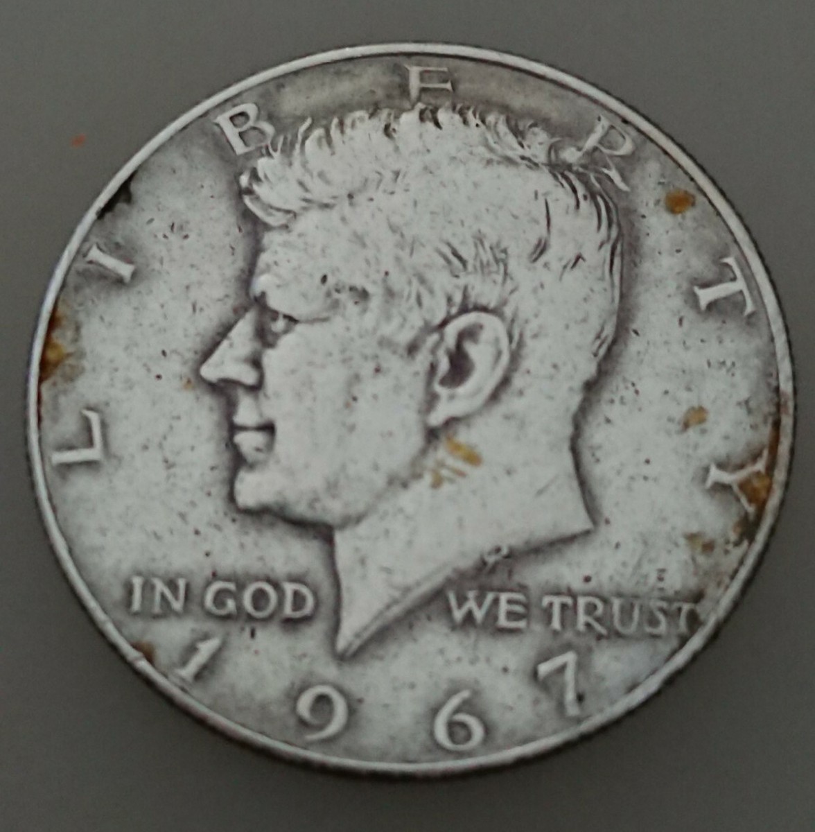 Usa 1967 Moneta Da Mezzo Dollaro Kennedy 40% Argento, In - Foto 14