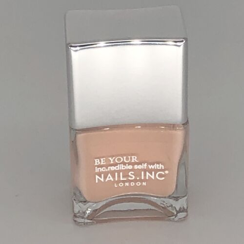 RRP £15 Nails Inc Nail Polish Varnish Here Comes Truffle Cream Natural Light - Picture 1 of 5