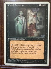 MTG Royal Assassin MTG Core Set 4th Edition Regular...Unplayed MINT!!!