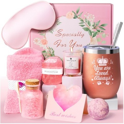 Geschenke für Frauen, Bade-Set, Home-Spa, Rosen, Geschenkset, Geburtstag