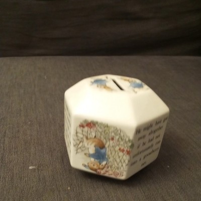 Wedgewood Peter Rabbit Spardose Vintage 