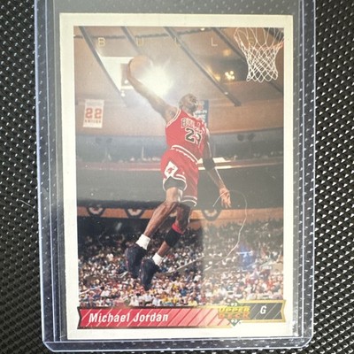 Upper Deck 1992-93 Michael Jordan #23 Chicago Bulls NBA Basketball Card