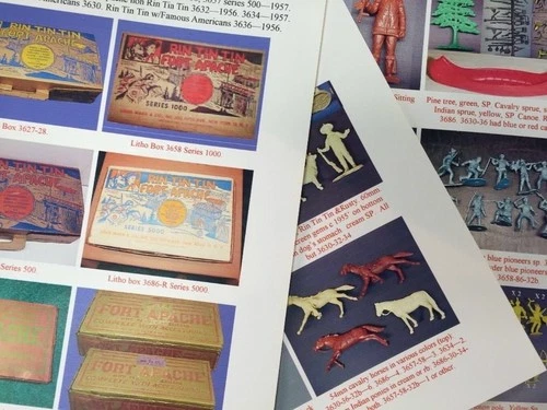 Marx FORT APACHE Rin Tin Tin Sssssa playset guide 3627-28-57-58-30-32-34-36-86