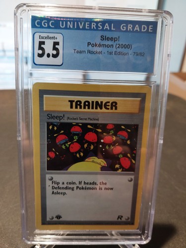Sleep! (1st Edition) graded CGC 5.5 for sale on eBay