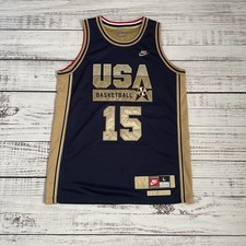 Vintage Nike 1992 Olympics Dream Team Jersey Gold Edition Magic Johnson Adult L
