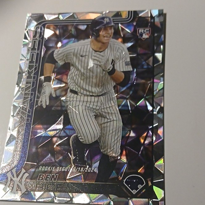 #ad Topps 2024 Update Series Ben Rice Diamanite New York Yankees Rookie RC #US25 $15.00