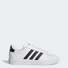 Adidas Men's Grand Court 2.0 'White Black' Shoes GW9195