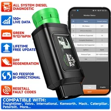 Diesel Heavy Duty Truck OBD Scanner DPF Regen Semi Truck Code Reader for Cummins