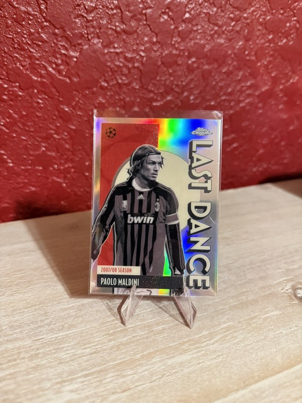 2025-26 Topps Chrome Last Dance Paolo Maldini AC Milan LD-11