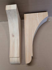 SOLID PINE CARVINGS MOLDINGS DECORATIVE CORBELS free postage