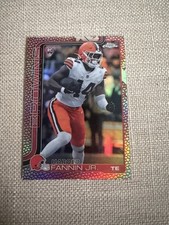 2025 Topps Chrome Harold Fannin Jr. FOOTBALL LEATHER PIG SKIN Parallel #339 RC 