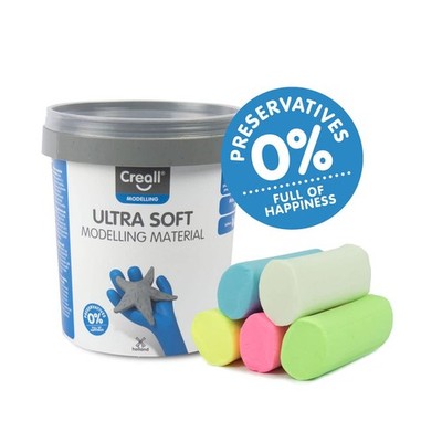 Creall Jouetprive Ultra Soft Clay Pastell, 300 g