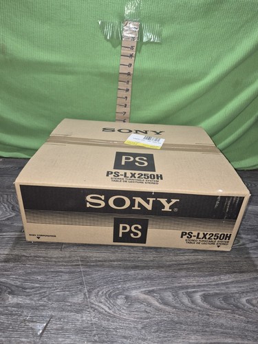 Vintage Original Sony Factory Sealed PS-LX250H record Player Turntable