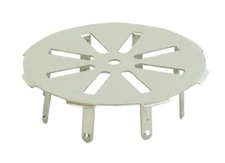 EZ-FLO Stainless Steel Floor Drain Snap-in For 4 in. Pipe - 5 OD, Silver 