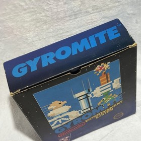 Gyromite⭐️NICE Complete CIB Big Box⭐️Nintendo NES Original RARE Rob Robot Bundle