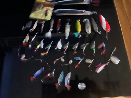 Collection of American/English Vintage Fishing Spinners Various Sizes See Pics