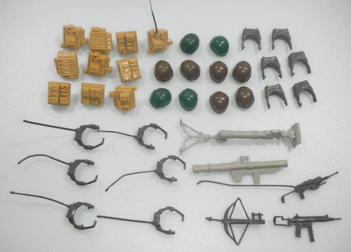1982 1983 Battle Gear Accessory Pack Lot ARAH G.I. GI Joe 3.75" Vintage Weapons