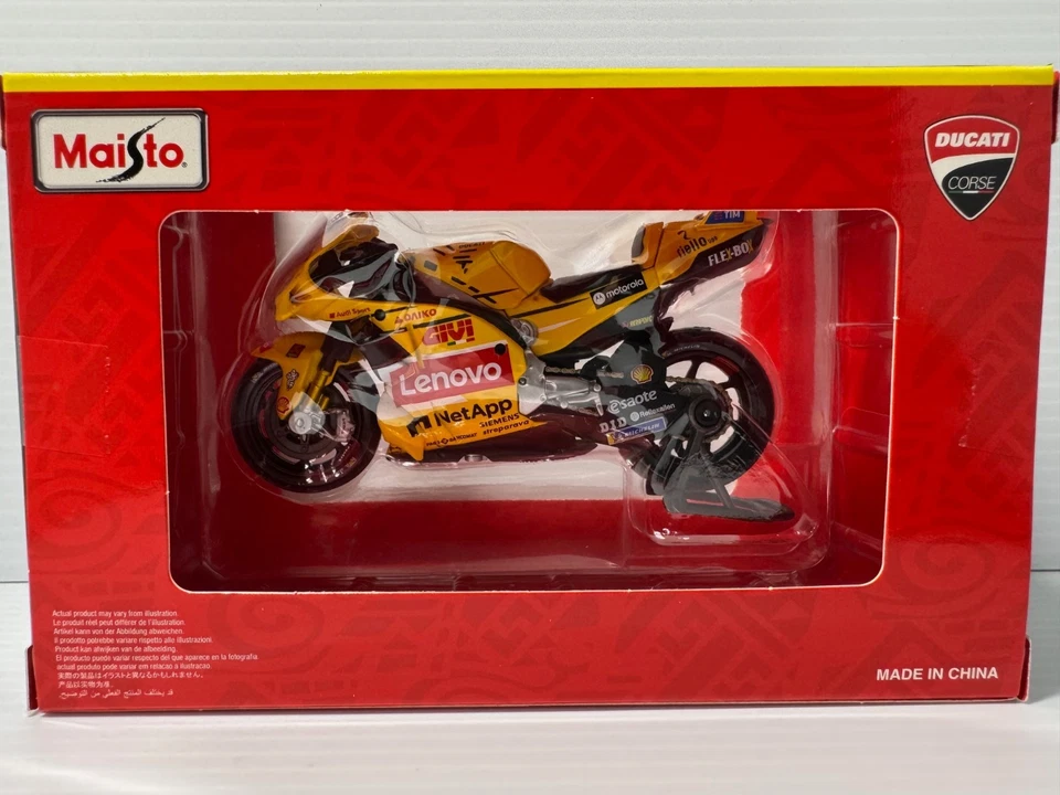 MAISTO 1/18 - DUCATI DESMOSEDICI GP1 - ITALY GP WORLD CHAMPION 2023 36396Y/1 - Image 4 of 4