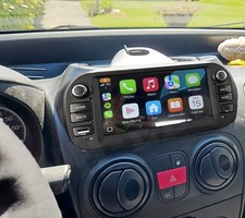 Für Fiat Qubo/Fiorino Citroen Nemo Peugeot Bipper Autoradio Android 15 NAVI 64GB