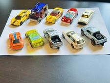 LOT OF 10 MINIATURE MINI DIECAST  PLASTIC TOY CARS VEHICLES TRUCKS