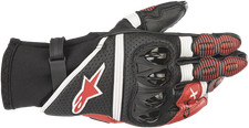 ALPINESTARS GPX V2 Gloves Black/White/Red 3XL 3567219-13043XL
