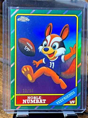 2026 Topps Chrome VeeFriends Noble Numbat #TF-NN 1986 Topps 16/86