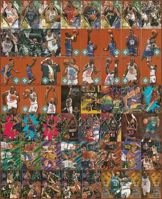 1994-95 Fleer NBA Basketball   56 Insert Cards Lot   All-Star Weekend Rookie RC