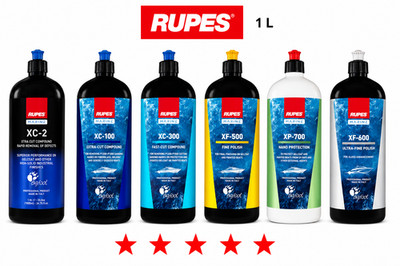 Rupes Marine Politur XC-2 Cut , XC-100,  XC-300 Fast Cut, XF-500 Fine, XP-700 1L