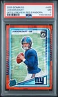 2025 PANINI DONRUSS OPTIC PREVIEW-RED PANDORA #400 JAXSON DART ROOKIE RC PSA 7