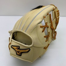 Mizuno Pro Hardball Adult Infielder's Glove RightHanded Throw Leather From Japan