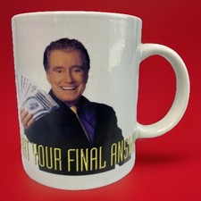 Regis Philbin Who Wants to be a Millionaire Cup Coffee Mug TV Show Host