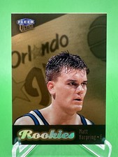 MATT HARPRING 1998-99 Fleer Ultra GOLD MEDALLION ROOKIE #114G - NM/MT - Magic