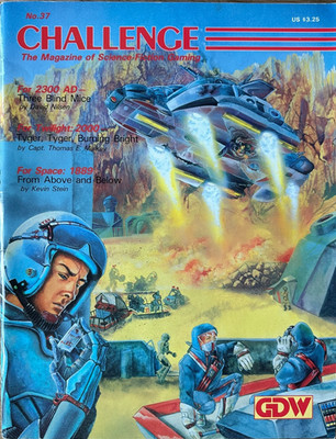 Challenge 37 - The Magazine of Science Fiction Gaming - GDW Games
