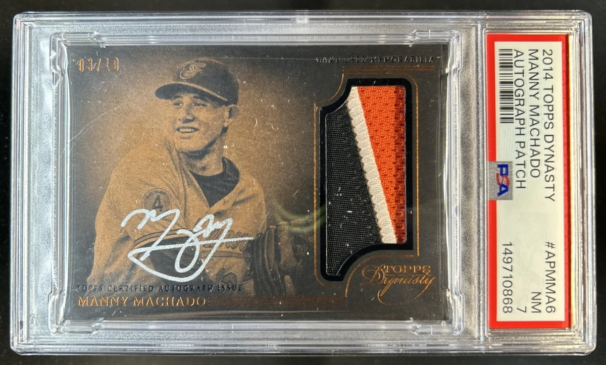 Manny Machado Baseball Serial Numbered Sports Trading Cards