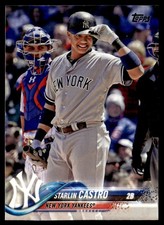 2018 Topps Starlin Castro New York Yankees #109