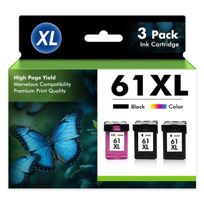 61XL 61 XL Ink Printer Cartridges For HP ENVY 4500 4501 4502 4505 5530 5532 5535
