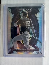 2023 Panini Chronicles Titan Hyper Prizm /75 Spencer Jones #9 o7m
