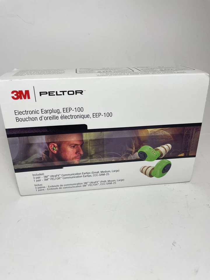 3M PELTOR EEP-100 Ear Plug Kit Earbuds & Charging Case Hunting, Shooting - Image 2 of 4
