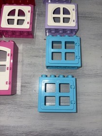 Lego DUPLO House Castle Door and Windows LOT #3600