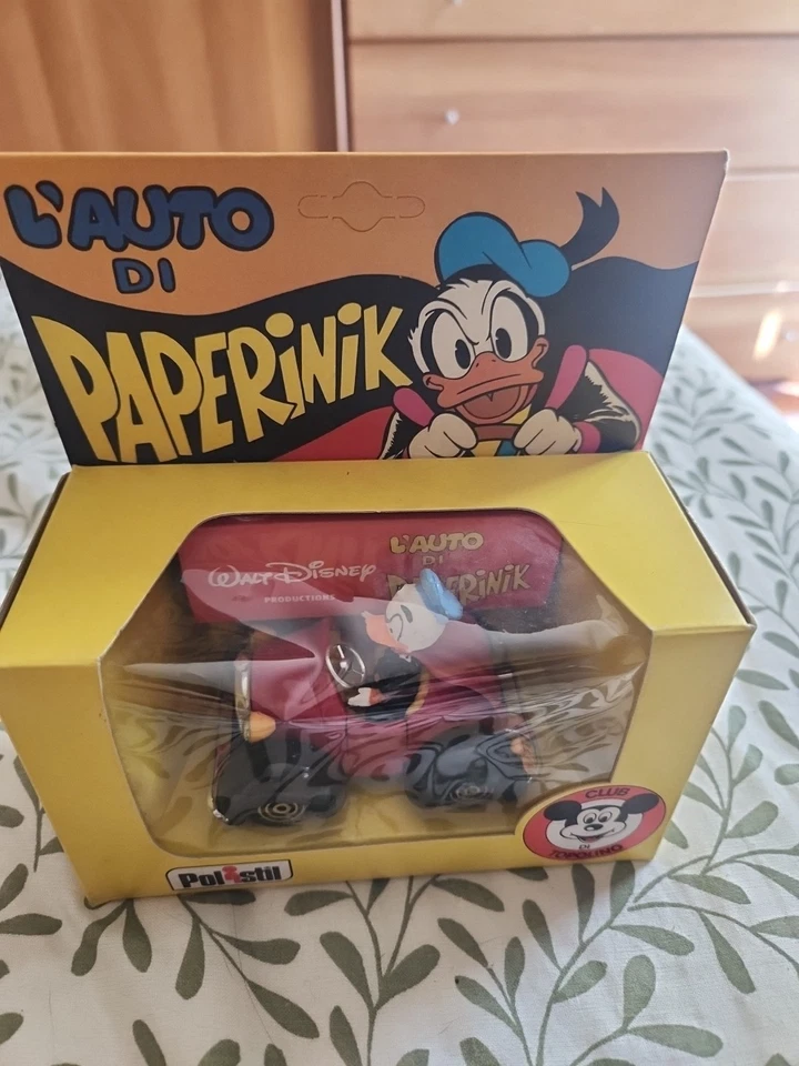 AUTO PAPERINIK MANTELLO ROSSO POLISTIL WALT DISNEY W14 - Immagine 2 di 4