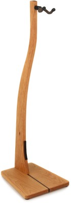 Zither G02 Handcrafted Wood Guitar Stand - Cherry (3-pack) Bundle