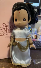 Vintage 1994 Precious Moments Taya India Doll 9" Children of the World Box,Tags