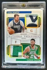 2024-25 National Treasures Luka Doncic Jayson Tatum Matchups Patch Prime #11/25