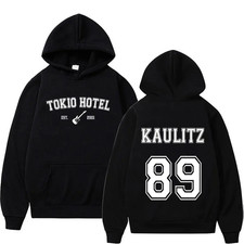 Tokio Hotel Hoodies Kaulitz 89 Hoodie Black All Size S-3XL AR1412