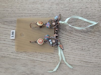 Vintage Schmuck - Modeschmuck Ohrringe 