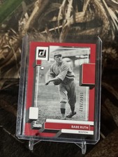 2022 Panini Donruss Variation Babe Ruth #229 Holo Red Throwing 1504/2022.