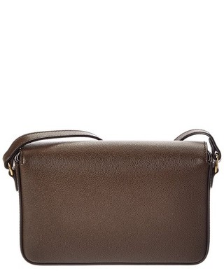 Burberry Hampshire Small House Check Canvas & Leather Shoulder Bag